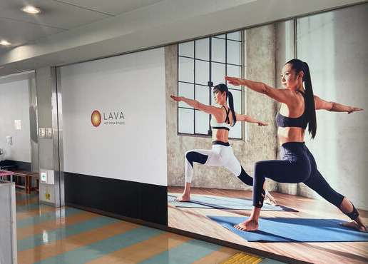 LAVAヨガスタジオ内観