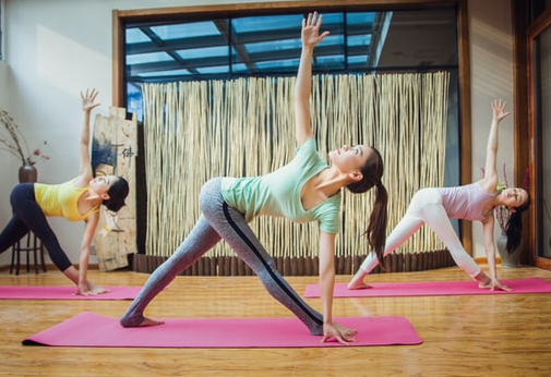 LAVAヨガスタジオ内観