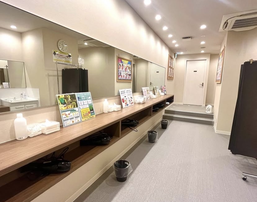 LAVA二俣川店 パウダールーム｜初心者も安心の清潔設備