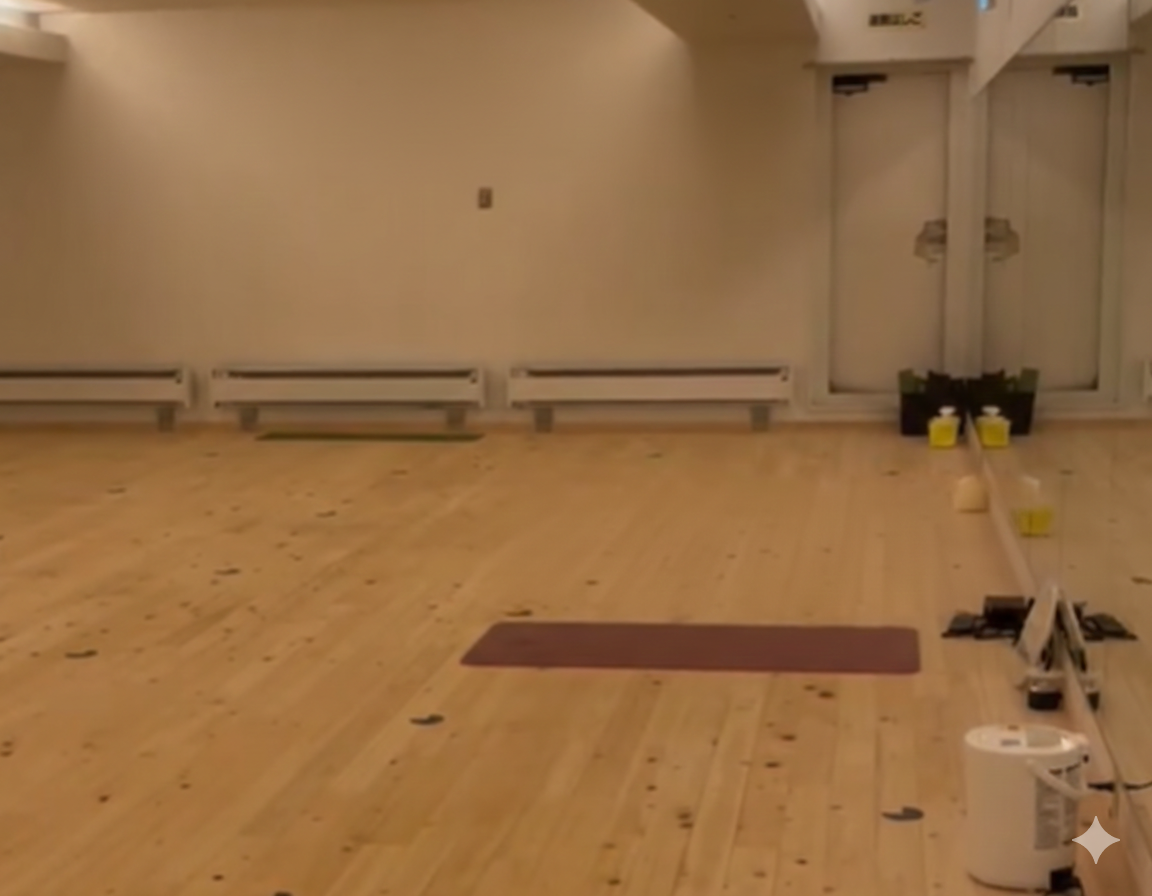 LAVA平塚店 レッスン風景｜平塚駅周辺で無理なく続けられるホットヨガレッスンの様子