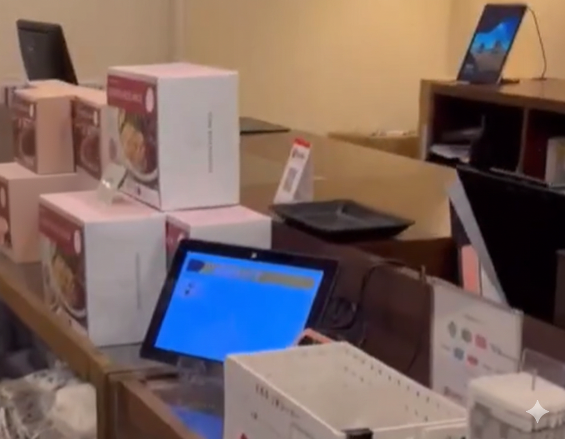 LAVA大船店 受付｜スタッフが丁寧に対応する大船駅近くのホットヨガスタジオ受付カウンター