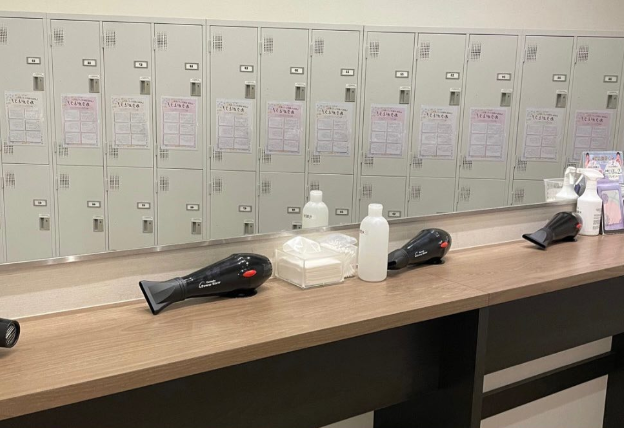 LAVAららぽーと海老名店 パウダールーム｜清潔感があり仕事帰りや買い物後にも使いやすい設備環境