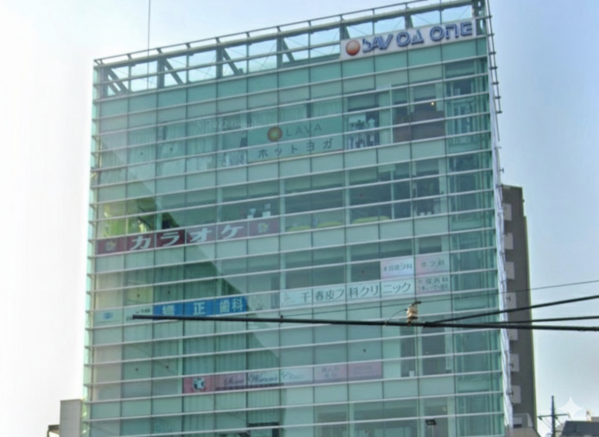 LAVA浦和店 外観｜浦和駅東口徒歩2分で通いやすい女性専用ホットヨガスタジオ